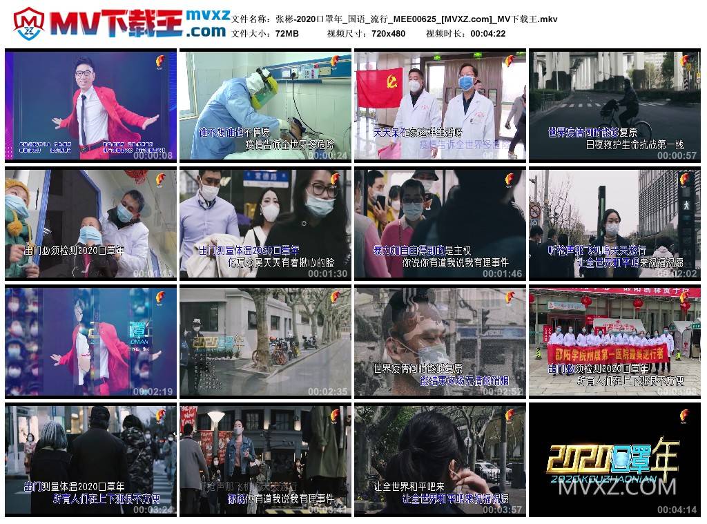 张彬-2020口罩年_国语_流行_MEE00625